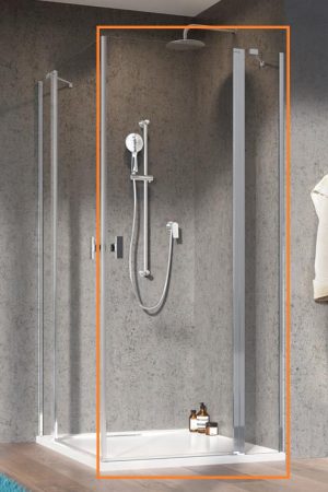 Душова кабіна (половина) Nes KDD II 100 права RADAWAY