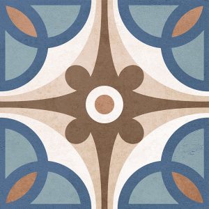 Плитка керамогранітна Primavera мікс №3 186x186x8 Golden Tile