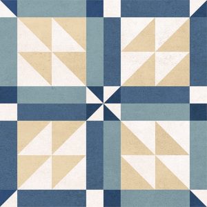 Плитка керамогранітна Primavera мікс №1 186x186x8 Golden Tile