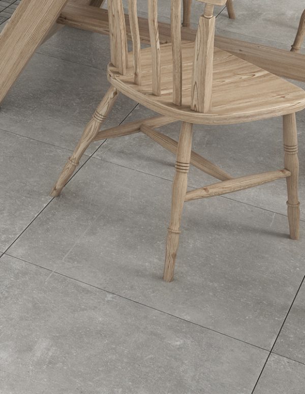 Плитка керамогранітна Stonehenge світло-сірий RECT 600x600x10 Golden Tile - Зображення 4