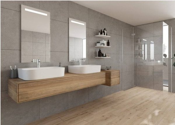 Плитка керамогранітна Malmo Grey RECT NAT 597х597x8,5 Nowa Gala - Зображення 2