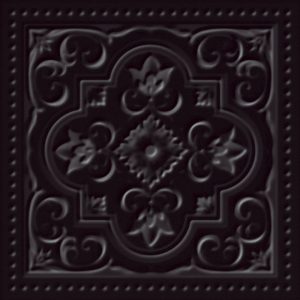 Плитка стінова Classy Chic Nero A STR 198x198x7,7 Paradyz