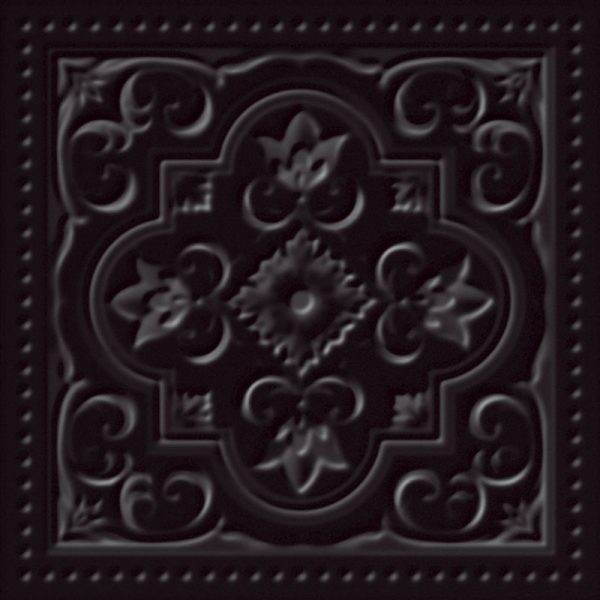 Плитка стінова Classy Chic Nero A STR 198x198x7,7 Paradyz