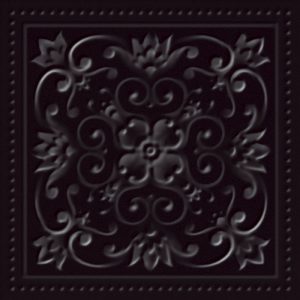 Плитка стінова Classy Chic Nero B STR 19,8x19,8 код 9478 Ceramika Paradyz