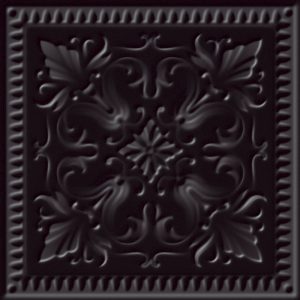 Плитка стінова Classy Chic Nero C STR 19,8x19,8 код 9379 Ceramika Paradyz