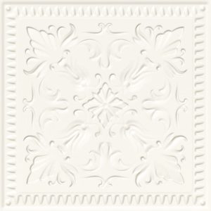 Плитка стінова Classy Chic Bianco C STR 19,8x19,8 код 8594 Ceramika Paradyz