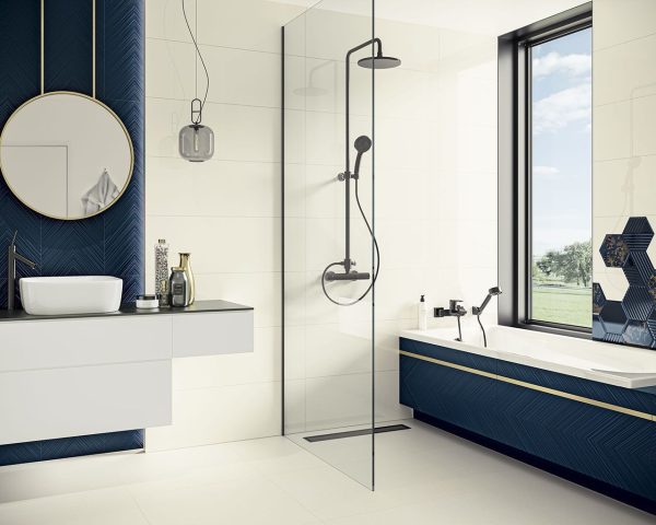 Плитка стінова Intense Tone Bianco RECT 298x898x9 Paradyz - Зображення 2