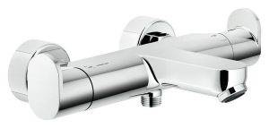 UP94010/1CR Змішувач для ванни, термостат, хром  Nobili ІТАЛІЯ