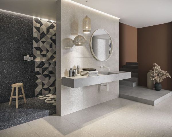 Плитка керамогранітна Macroside Bianco RECT 598x1198x10 Paradyz - Зображення 3