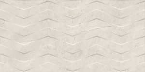 Плитка стінова Afternoon Silver RECT STR 298x598x9 Paradyz