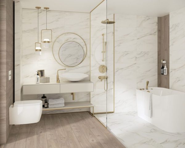 Плитка стінова Daybreak Bianco RECT 298x598x9 Paradyz - Зображення 2