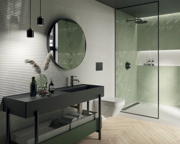 Плитка стінова Feelings Bianco Dekor RECT 298x598x9 Paradyz - Зображення 3