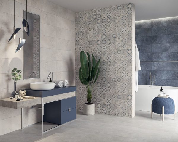 Плитка стінова Freedom Blue RECT 250x750x9 Paradyz - Зображення 2