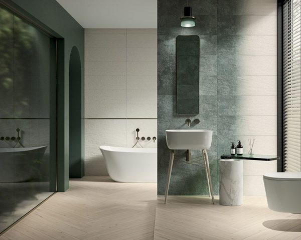 Плитка стінова Nightwish Bianco A RECT STR 250x750x9 Paradyz - Зображення 3