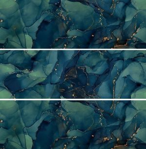 Декор Uniwersalny Panel Szklany Navy 3х-елементний 250x750x6 Paradyz