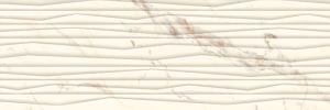 Плитка стінова Serene Bianco RECT STR 250x750x9 Paradyz