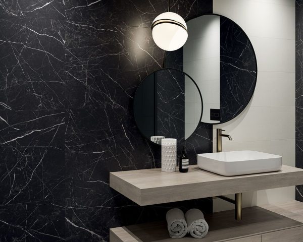 Плитка керамогранітна Artstone Black RECT 598x598x9 Paradyz - Зображення 2