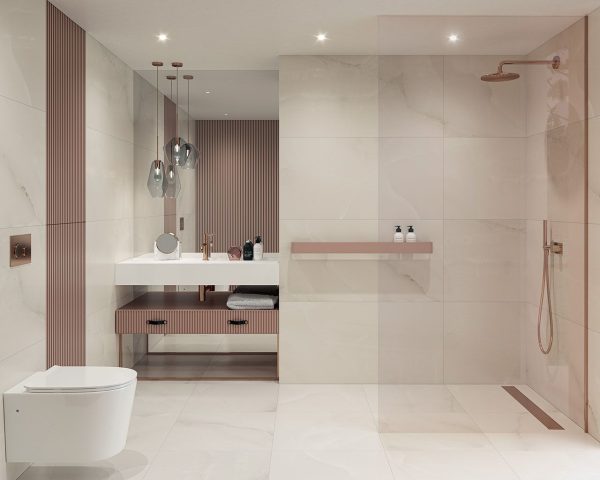 Плитка керамогранітна Elegantstone Beige RECT LAP 598x1198x10 Paradyz - Зображення 2