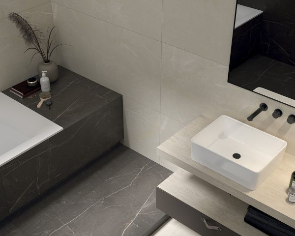 Плитка керамогранітна Linearstone Brown RECT 598x598x9 Paradyz - Зображення 3