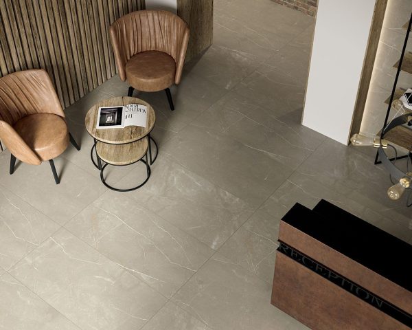 Плитка керамогранітна Linearstone Taupe RECT 598x1198x9 Paradyz - Зображення 3