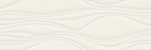 Плитка стінова Neve Bianco RECT STR Блиск 25x75 код 7471 Ceramika Paradyz