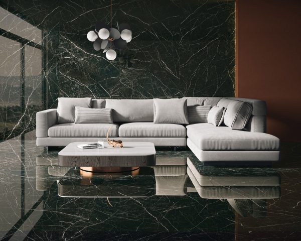 Плитка підлогова Desire Black SZKL RECT POL 60x120 код 0874 Ceramika Paradyz - Зображення 2