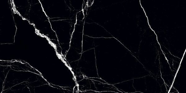 Плитка керамогранітна Marquina Nero POL 600x1200 Raviraj