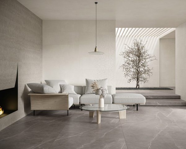 Плитка стінова Cold Princess Grey RECT STR 39,8x119,8 код 9819 Ceramika Paradyz - Зображення 3