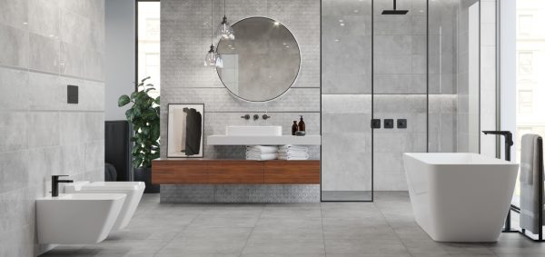 Плитка стінова CCR30-1 Max Soft Grey Odeon 300x600 Ceramika Color - Зображення 2