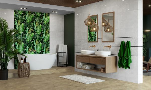 Плитка стінова Braga White Hexagon RECT 250x750x9 Konskie - Зображення 2