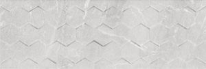 Плитка стінова Malaga White Hexagon RECT 250x750x9 Konskie
