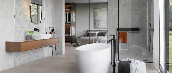 Плитка стінова Malaga Grey RECT 250x750x9 Konskie - Зображення 2