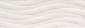 Плитка стінова Living Cream Wave RECT 250x750 Ceramika Color