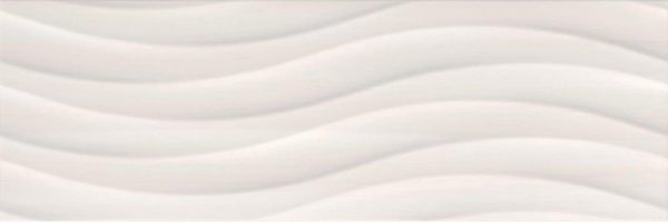 Плитка стінова Living Cream Wave RECT 250x750 Ceramika Color