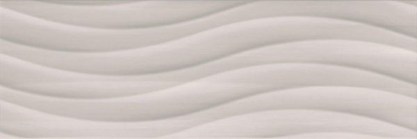 Плитка стінова Living Grey Wave RECT 25x75 код 0169 Ceramika Color