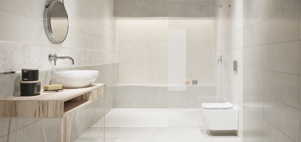 Плитка стінова Universal White RECT 250x750x9 Ceramika Color - Зображення 2