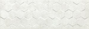 Плитка стінова Universal White Hexagon RECT 250x750x9 Ceramika Color