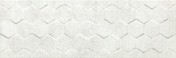 Плитка стінова Universal White Hexagon RECT 250x750x9 Ceramika Color
