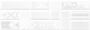 Декор Art White 250x750 Ceramika Color