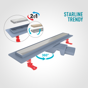 Душовий канал 80 см Starline Trendy VLD-563330 Valtemo