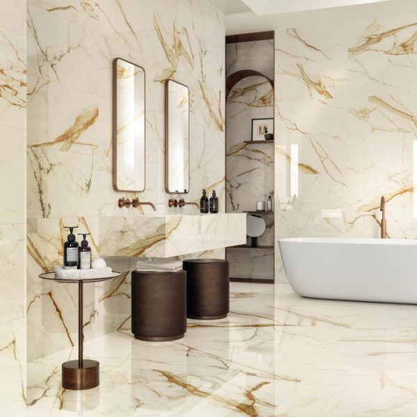 Плитка керамогранітна A4QV Marvel Calacatta Imperiale POL 600x600x9,5  Atlas Concorde - Зображення 2