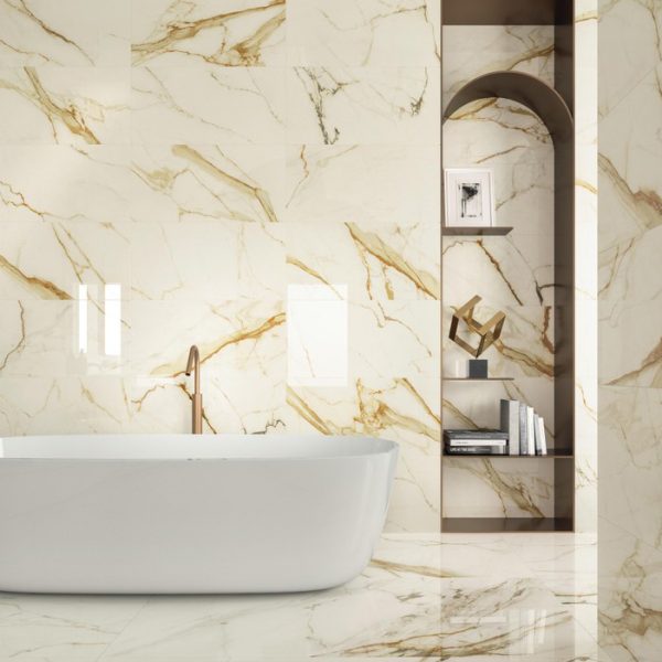 Плитка керамогранітна A4Q3 Marvel Calacatta Imperiale POL 600x1200x8,5  Atlas Concorde - Зображення 2