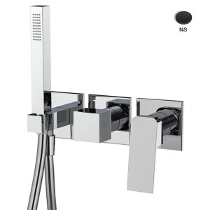 Змішувач для душу Fit Black matt (F3399X8NS) Fima