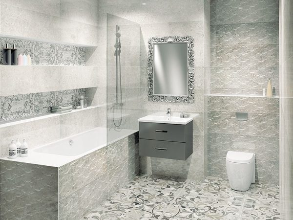 Декор Eleganza Grigio Deco 330x1000x11 Rocersa - Зображення 2