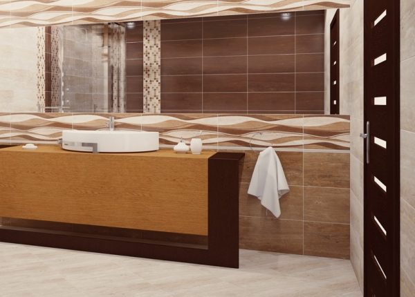 Плитка стінова Izmir Brown RECT 300x600x8,5 Konskie - Зображення 2