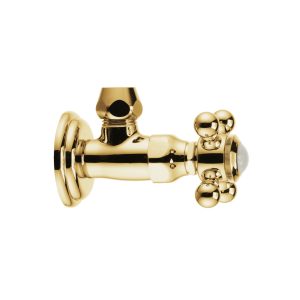 Вентиль кутовий DN 15 Adlon (518434520) золотий, Kludi