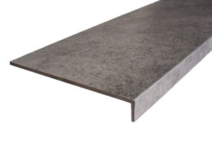 Сходинка пряма з капіносом SG 30120003 Так Грей 295х1197х40 Котто Кераміка