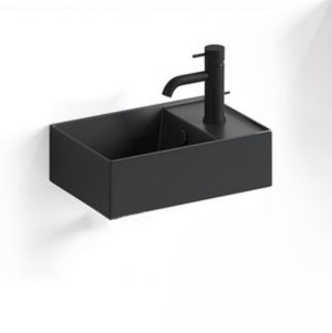 Умивальник AG 50 Agile (AG50NM) Black matt, SIMAS