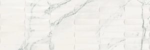 Плитка стінова Loira White Relieve 300x900 Porcelanite Dos