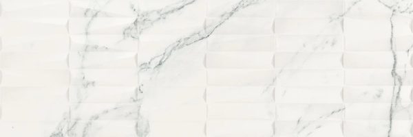 Плитка стінова Loira White Relieve 300x900 Porcelanite Dos